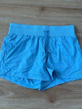 The North Face Athletic Aphrodite Shorts Steel Blue NWT Women’s Size M